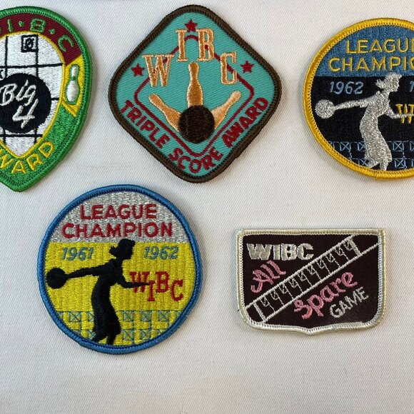 Vintage 1960s to 1980s Lot 9 American Bowling Congress Patches - Picture 4 of 4